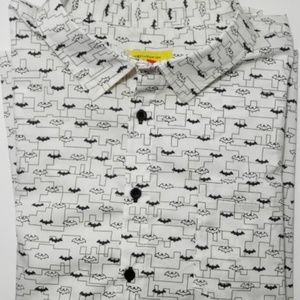 NWOT Men's Batman button down shirt - XL